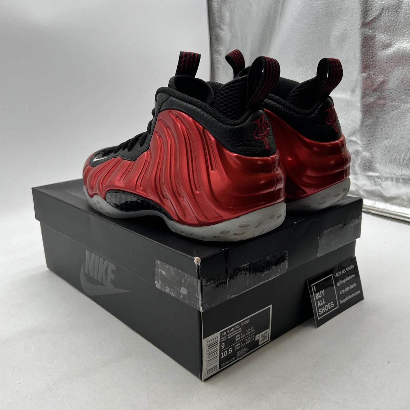 Size 9 - Nike Air Foamposite One 2023 Metallic Red (DZ2545-600)