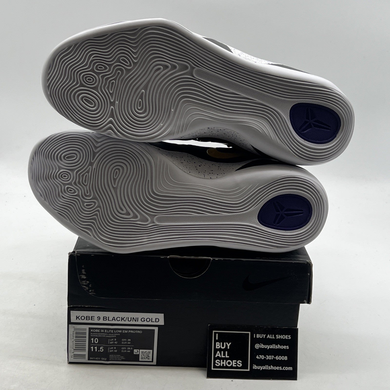 Size 10 - Nike Kobe 9 EM Protro TB Lakers Away (IH1401-002)