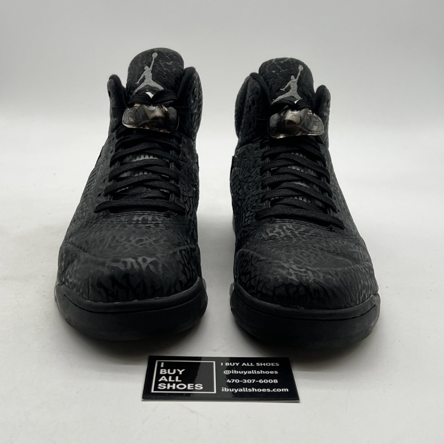 Size 10.5 - Air Jordan 5 Retro 3Lab5 Elephant Print (599581-003)