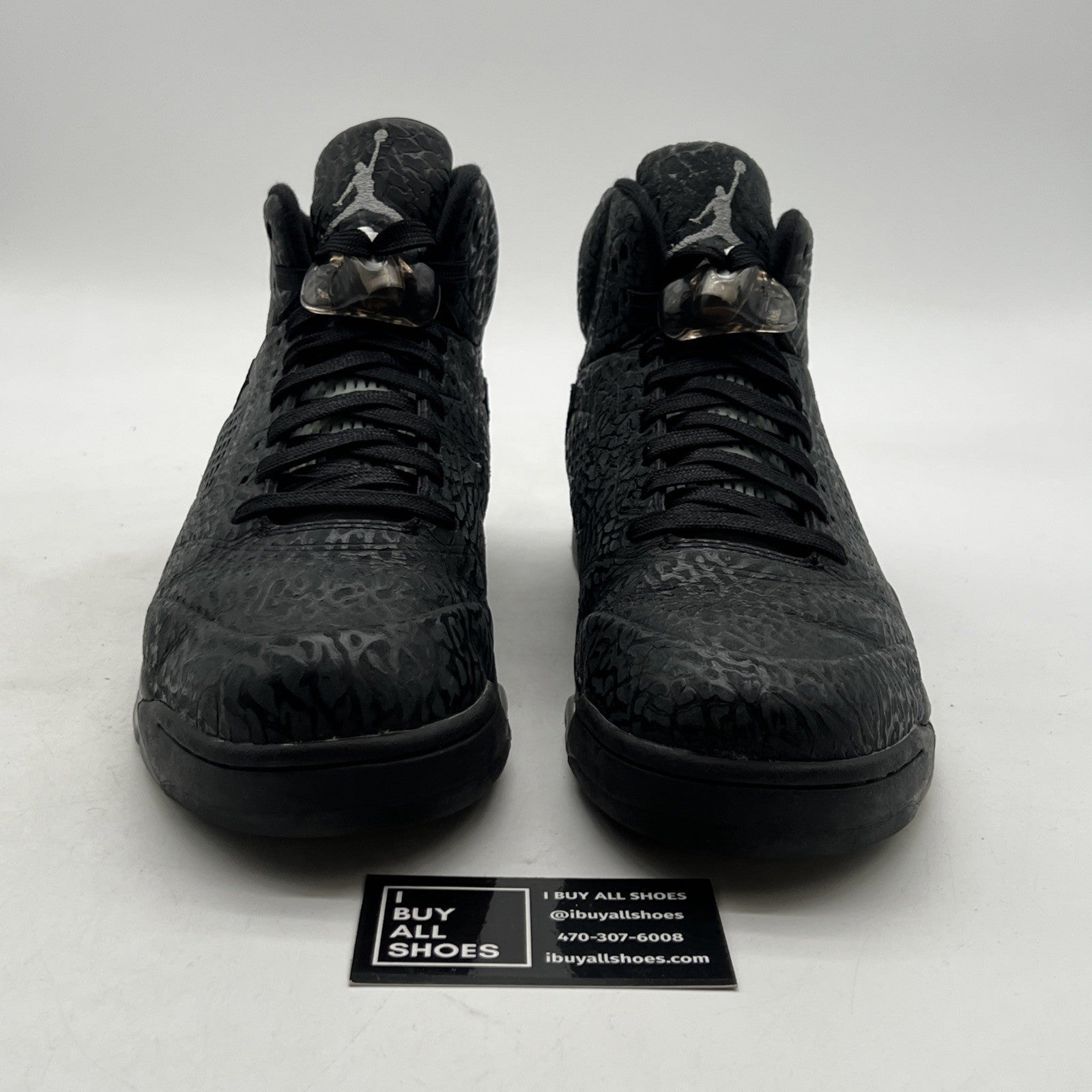 Size 10.5 - Air Jordan 5 Retro 3Lab5 Elephant Print (599581-003)