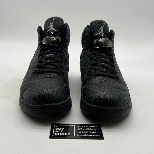 Size 10.5 - Air Jordan 5 Retro 3Lab5 Elephant Print (599581-003)