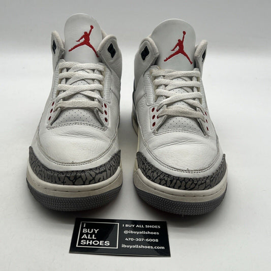 Size 10 - Air Jordan 3 Retro Mid White Cement Reimagined (DN3707-100)