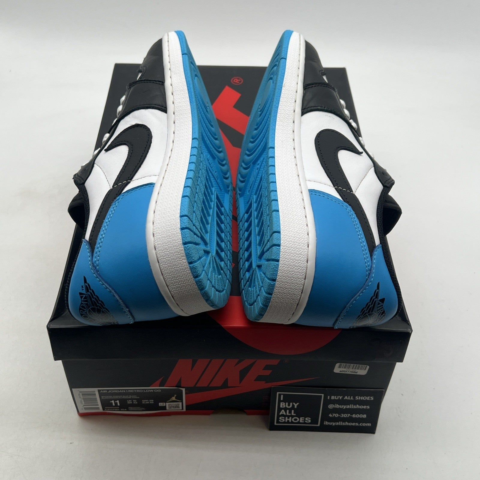 Size 11 - Air Jordan 1 Retro OG Low UNC (CZ0790-104)