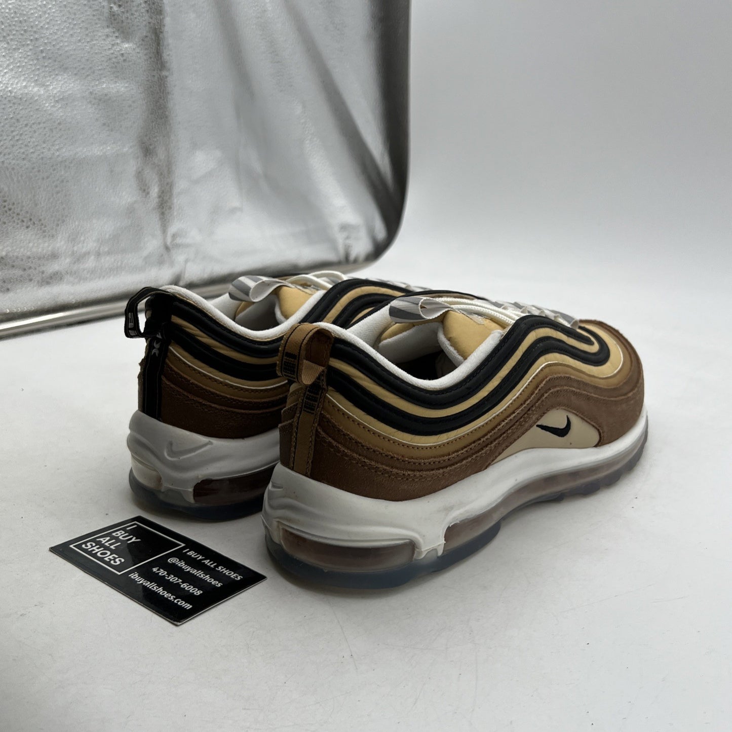 Size 10 - Nike Air Max 97 Ale Brown Unboxed (921826-201)