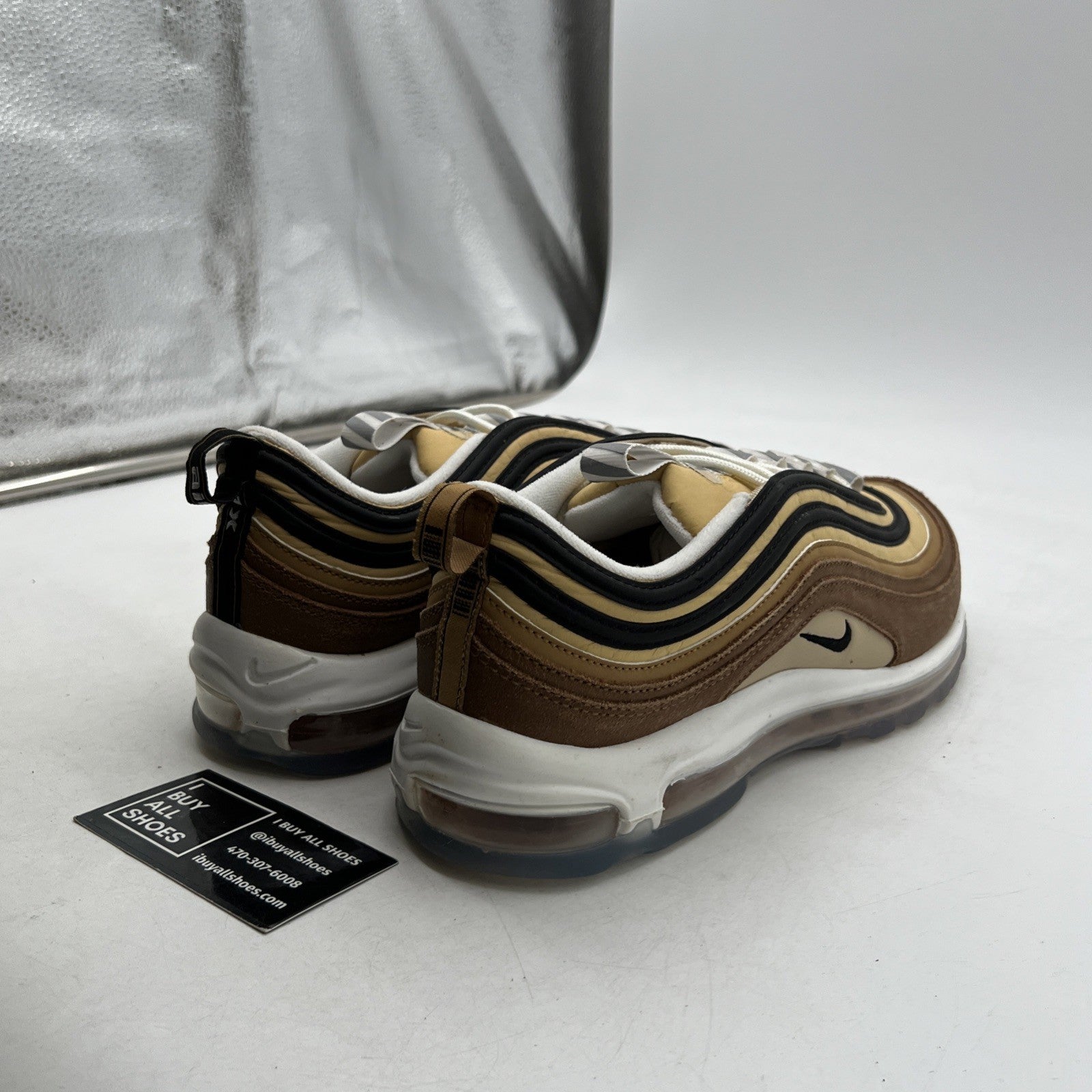 Size 10 - Nike Air Max 97 Ale Brown Unboxed (921826-201)