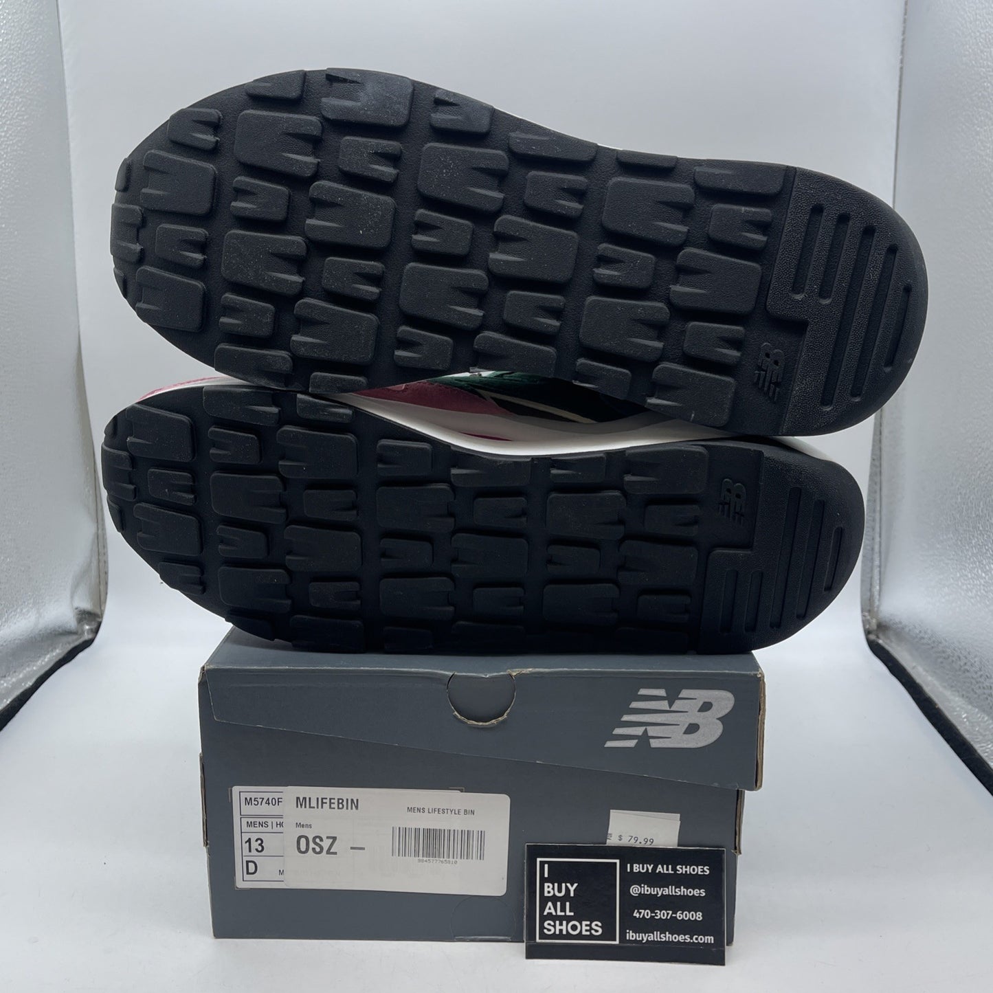 Size 13 - New Balance 57/40 Pink Lemonade Multi (M7540FM1)