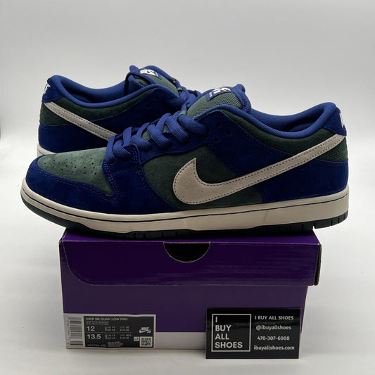 Size 12 - Nike Dunk Pro SB Low Deep Royal Vintage Green (HF3704-400)
