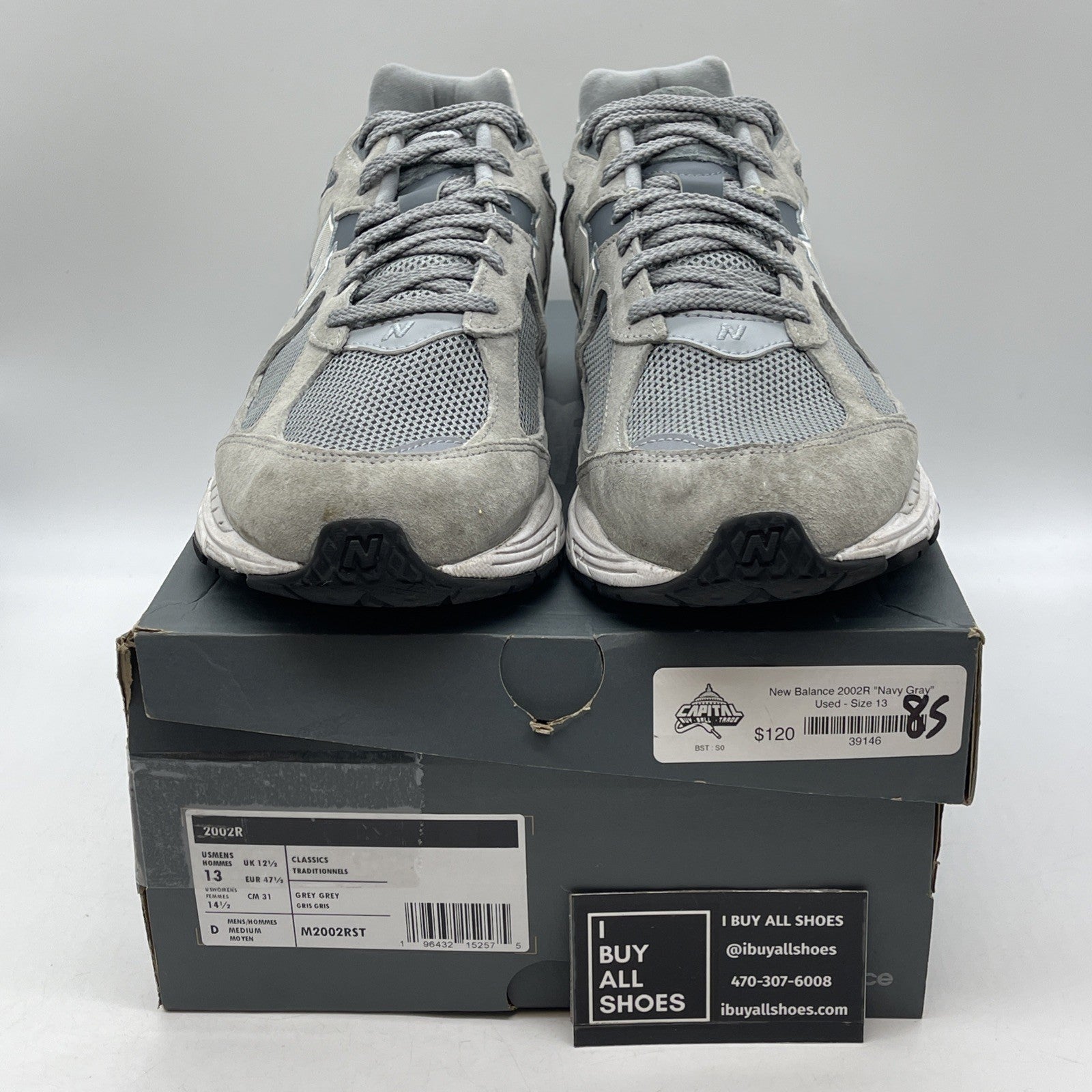 Size 13 - New Balance 2002R Steel Orca (M2002RST)