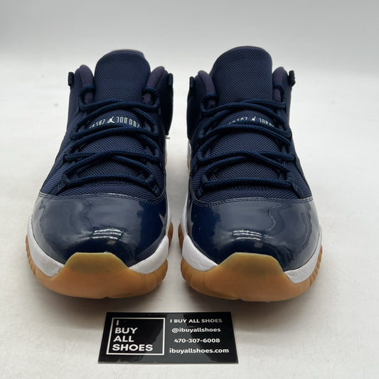 Size 14 - Air Jordan 11 Retro Low Navy Gum (528895-405)
