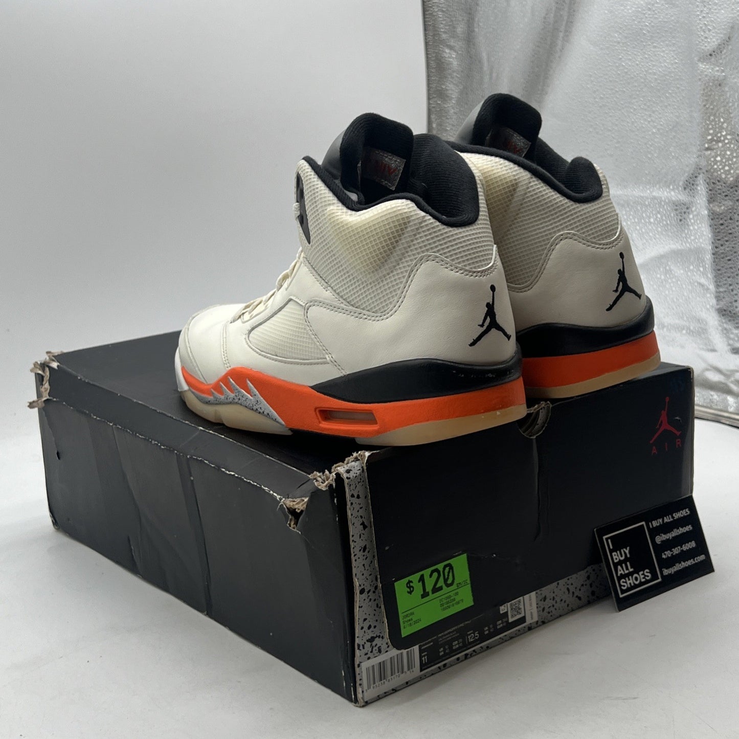 Size 11 - Air Jordan 5 Shattered Backboard (DC1060-100)