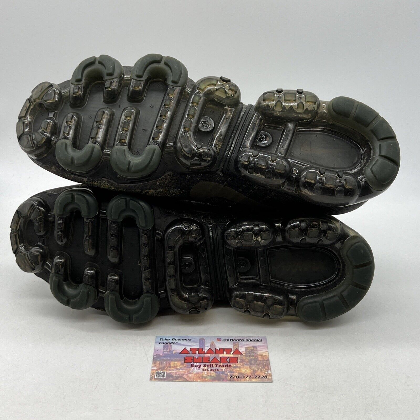 Size 12 - NikeLab Air VaporMax Midnight Fog Black Green (899473-004)