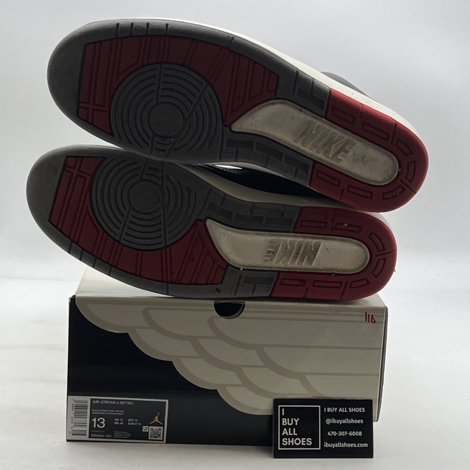 Size 13 - Air Jordan 2 Retro Black Cement (DR8884-001)
