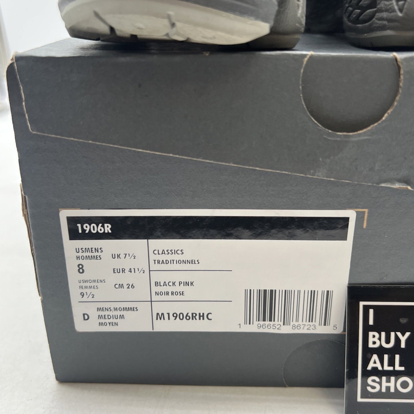 Size 8 - New Balance 1906R Black Pink Moon (M1906RHC)