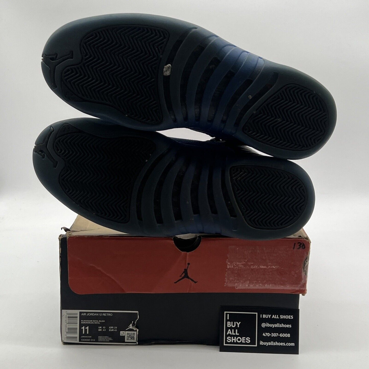 Size 11 - Air Jordan 12 Retro Game Royal (130690-014)