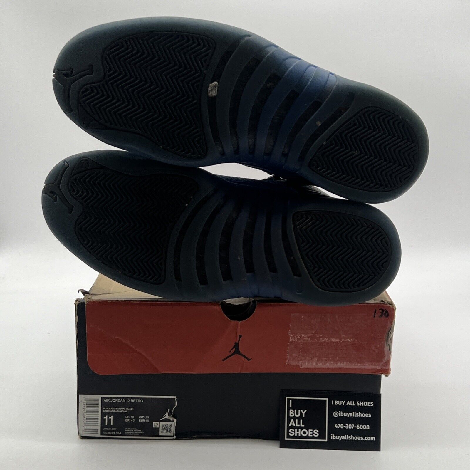 Size 11 - Air Jordan 12 Retro Game Royal (130690-014)