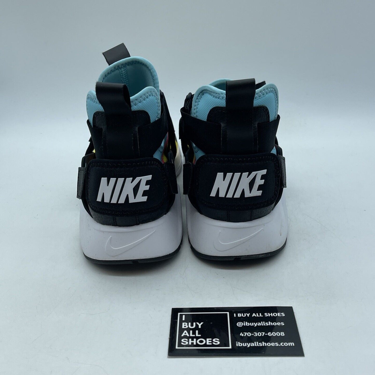 Size 7Y (GS) - Nike Air Huarache City Mid Pink Suede Leather (AJ6662-700)