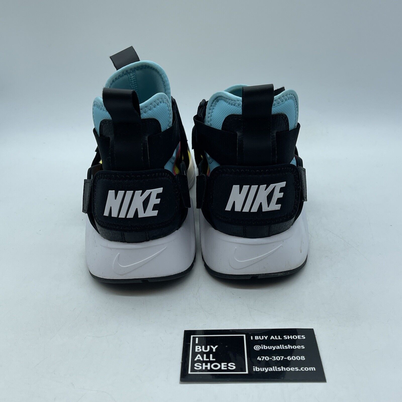 Size 7Y (GS) - Nike Air Huarache City Mid Pink Suede Leather (AJ6662-700)