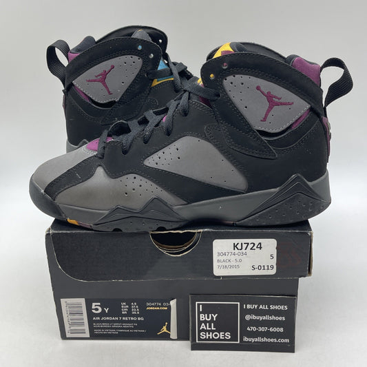 Size 5Y - Air Jordan 7 Retro Bordeaux 2015 (304774-034)