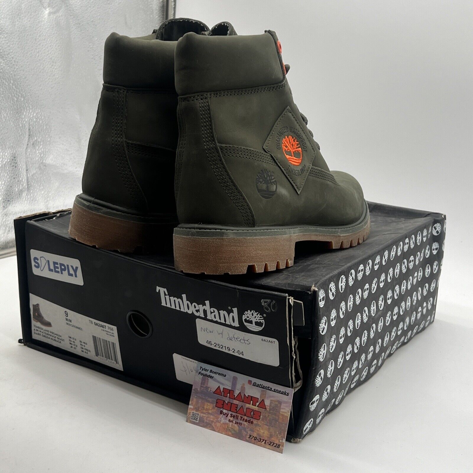 Size 9 - Timberland Boots Premium Dark Green (TB0A2A6T768)