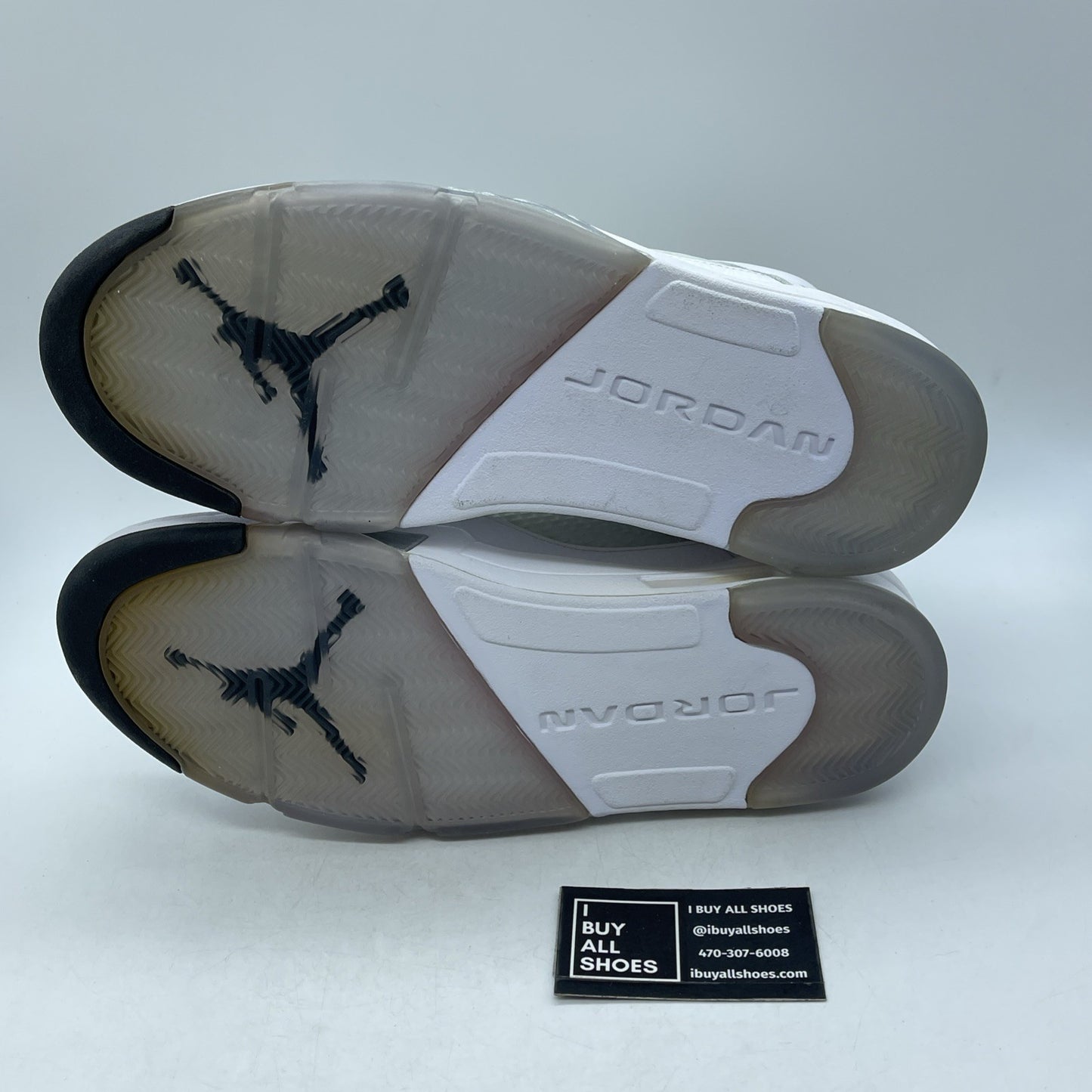 Size 14 - Air Jordan 5 Retro 2015 White Metallic (136027-130)