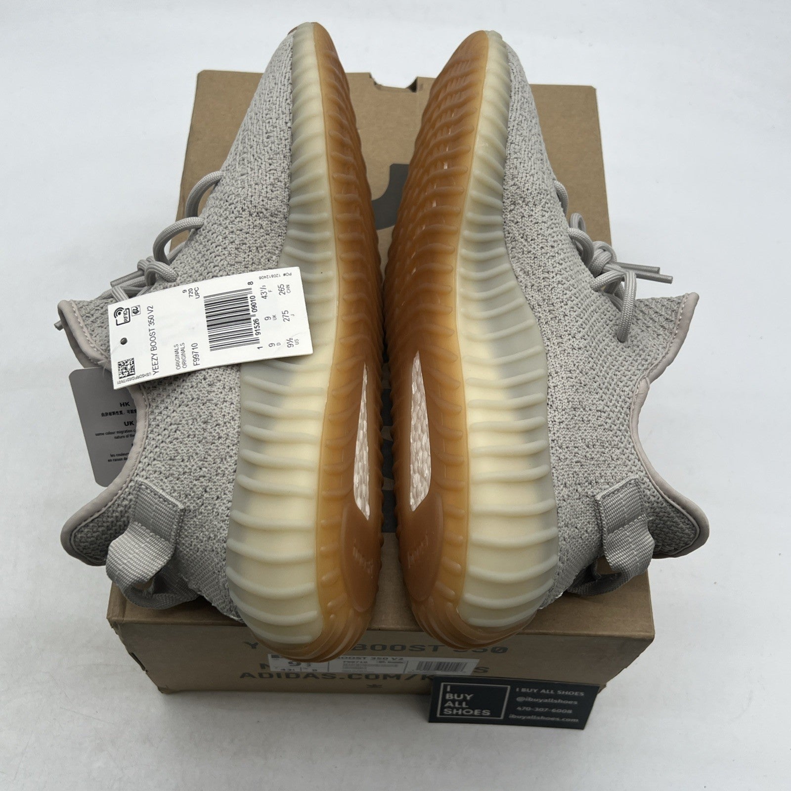 Size 9.5 - adidas Yeezy Boost 350 V2 Low Sesame (F99710)