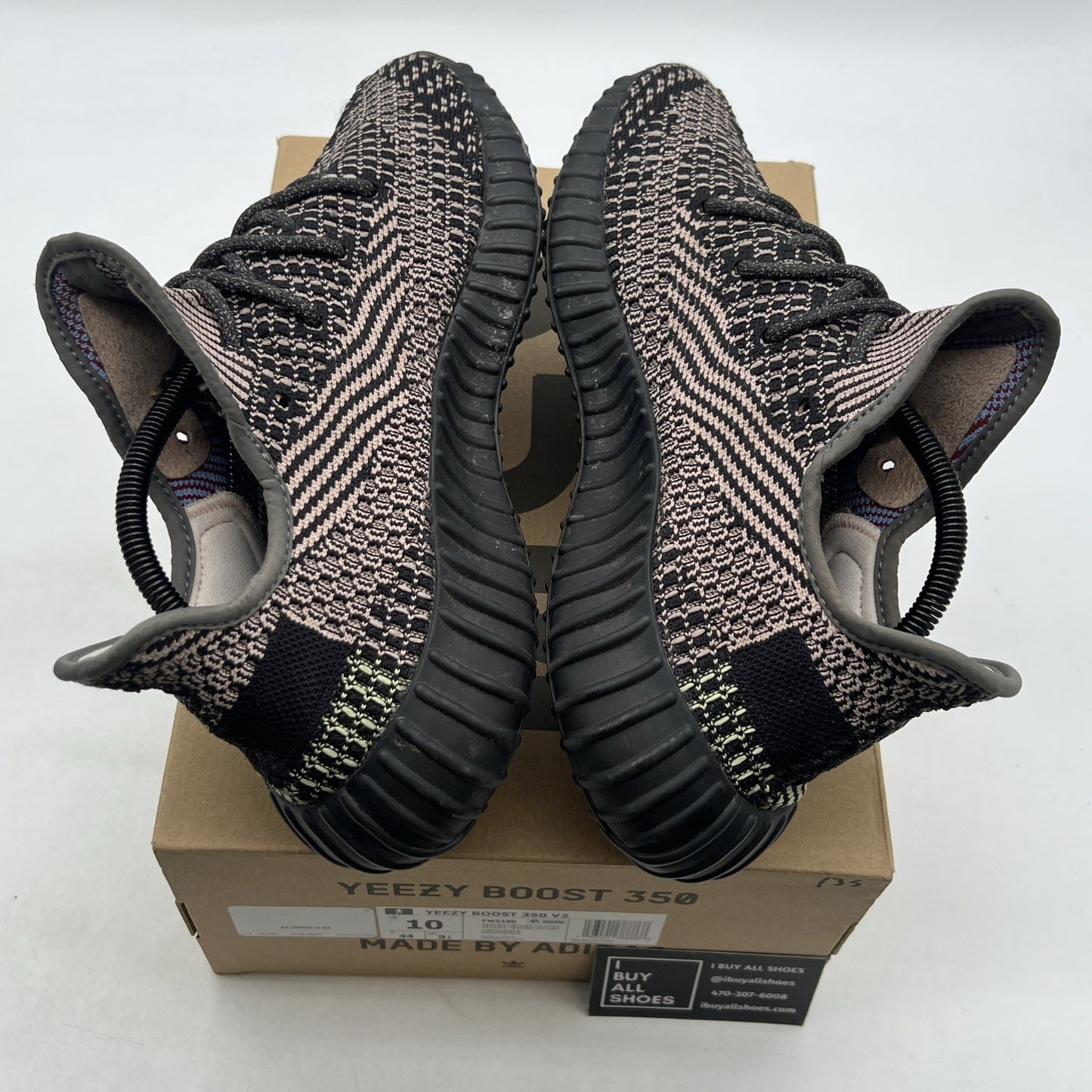 Size 10 - adidas Yeezy Boost 350 V2 Yecheil Non-Reflective (FW5190)