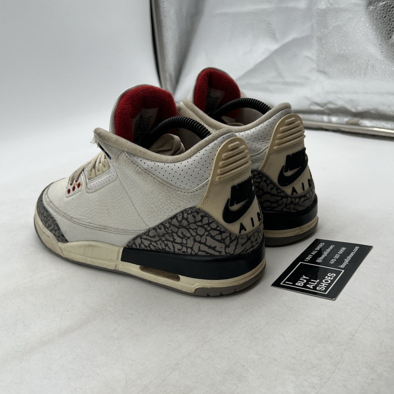 Size 6.5 - Air Jordan 3 Retro Mid White Cement Reimagined (DM0967-100)