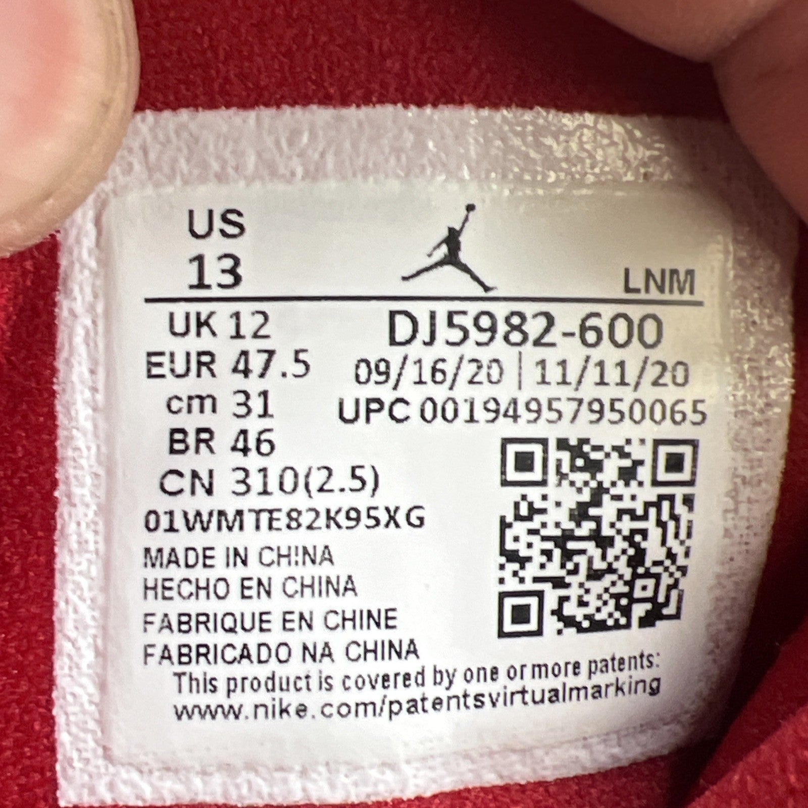 Size 13 - Air Jordan 13 Red/White - (DJ5982-600)