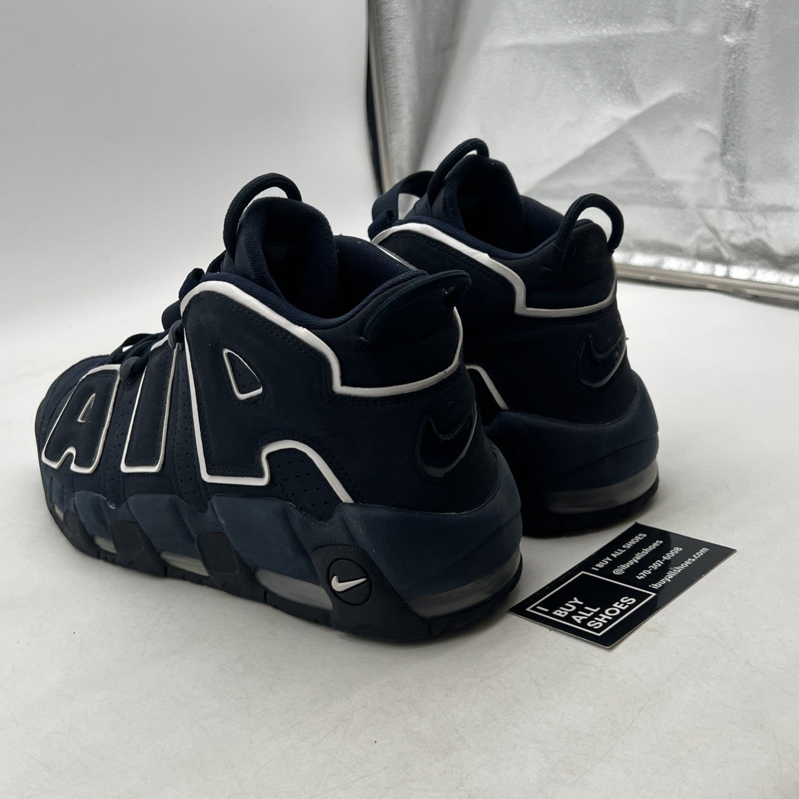 Size 12 - Nike Air More Uptempo Obsidian (921948-400)