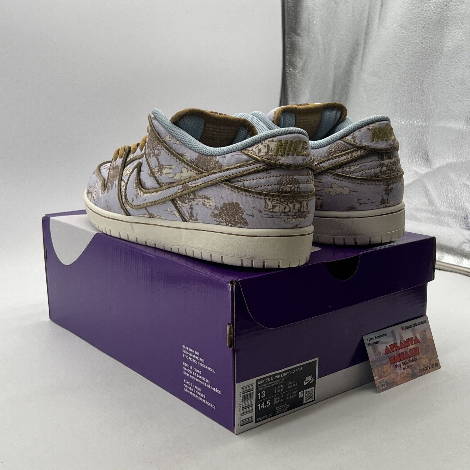 Size 13 - Nike Dunk Premium SB Low City of Style Pack (FN5880-001)