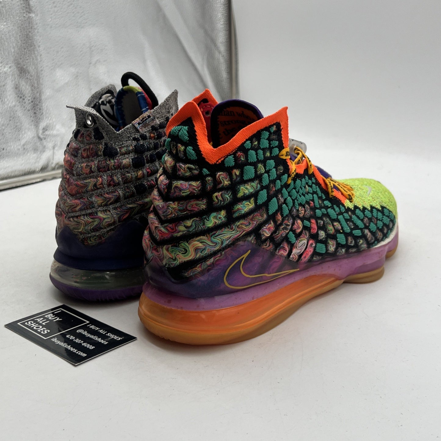 Size 9.5 - Nike LeBron 17 What The (CV8079-900)