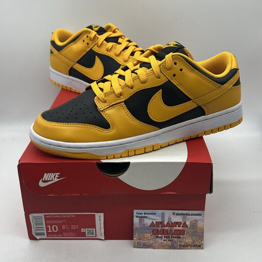 Size 10 - Nike Dunk Low Championship Goldenrod 2021 Brand New Og All