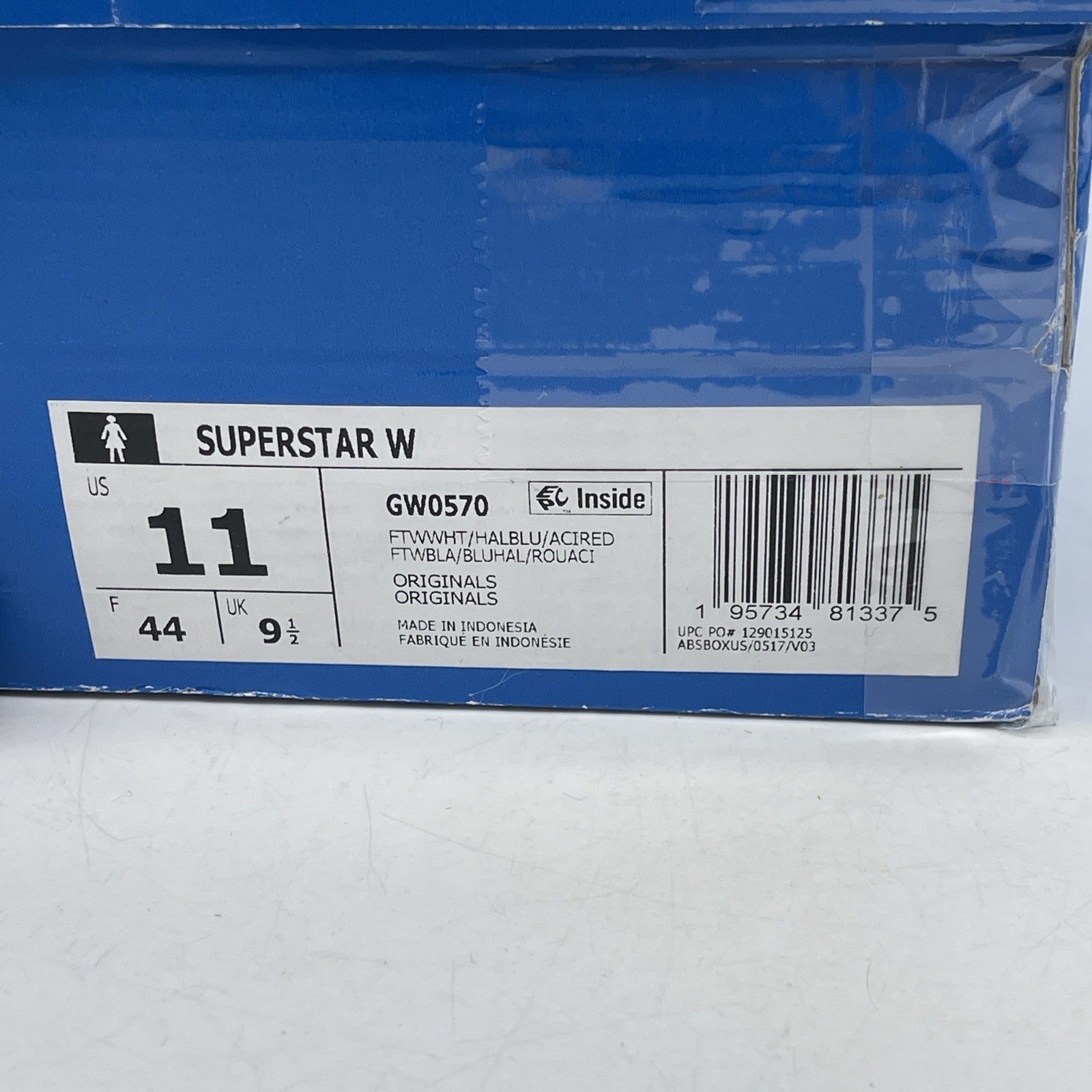 Size 11W - adidas Superstar Self Love White Pink Leather (GW0570)