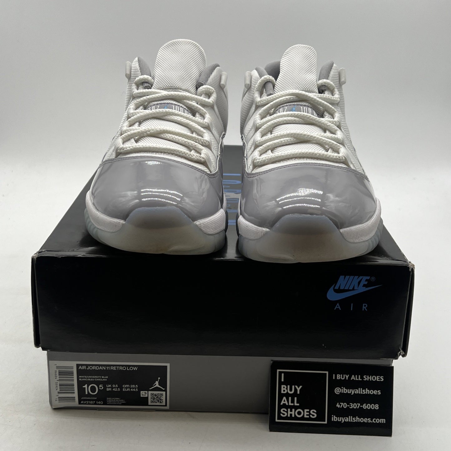 Size 10.5 - Air Jordan 11 Retro Low Cement Grey (AV2187-140)