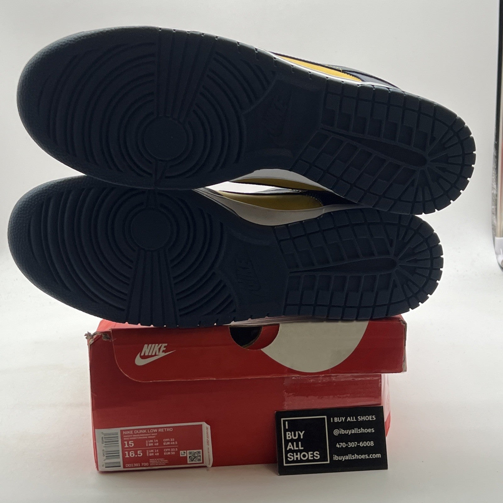 Size 15 - Nike Dunk Low Michigan 2021 (DD1391-700)