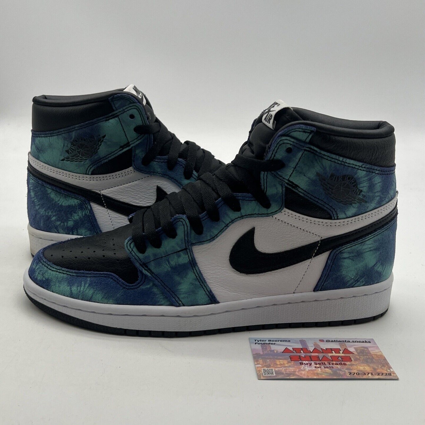 Size 10 - Air Jordan 1 Retro OG High Tie-Dye W (CD0461-100)