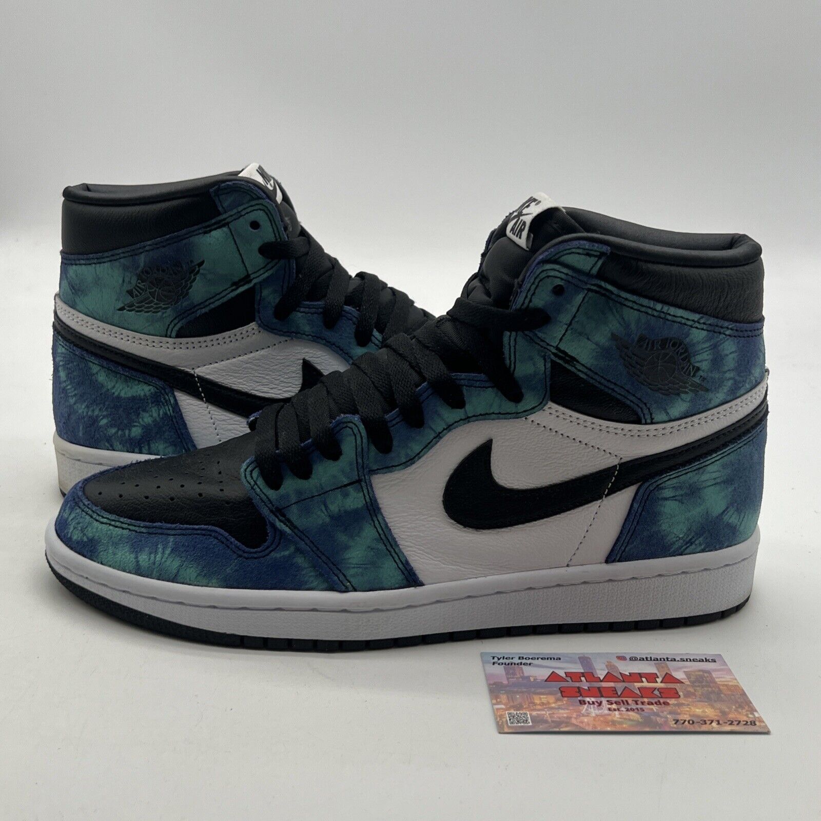 Size 10 - Air Jordan 1 Retro OG High Tie-Dye W (CD0461-100)