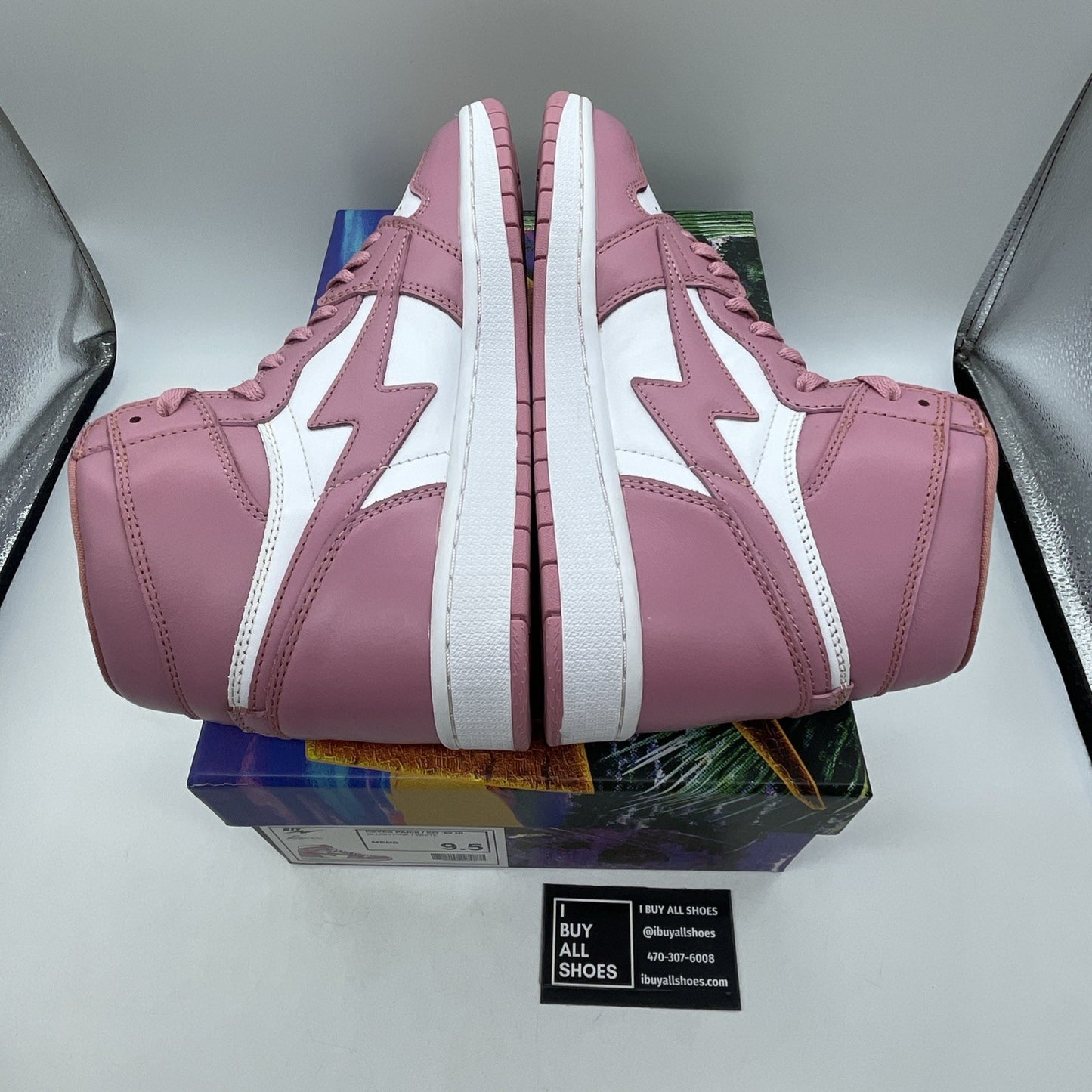 Size 9.5 - AIR KIY x REVES PARIS ‘85 HI “BLUSH PINK”