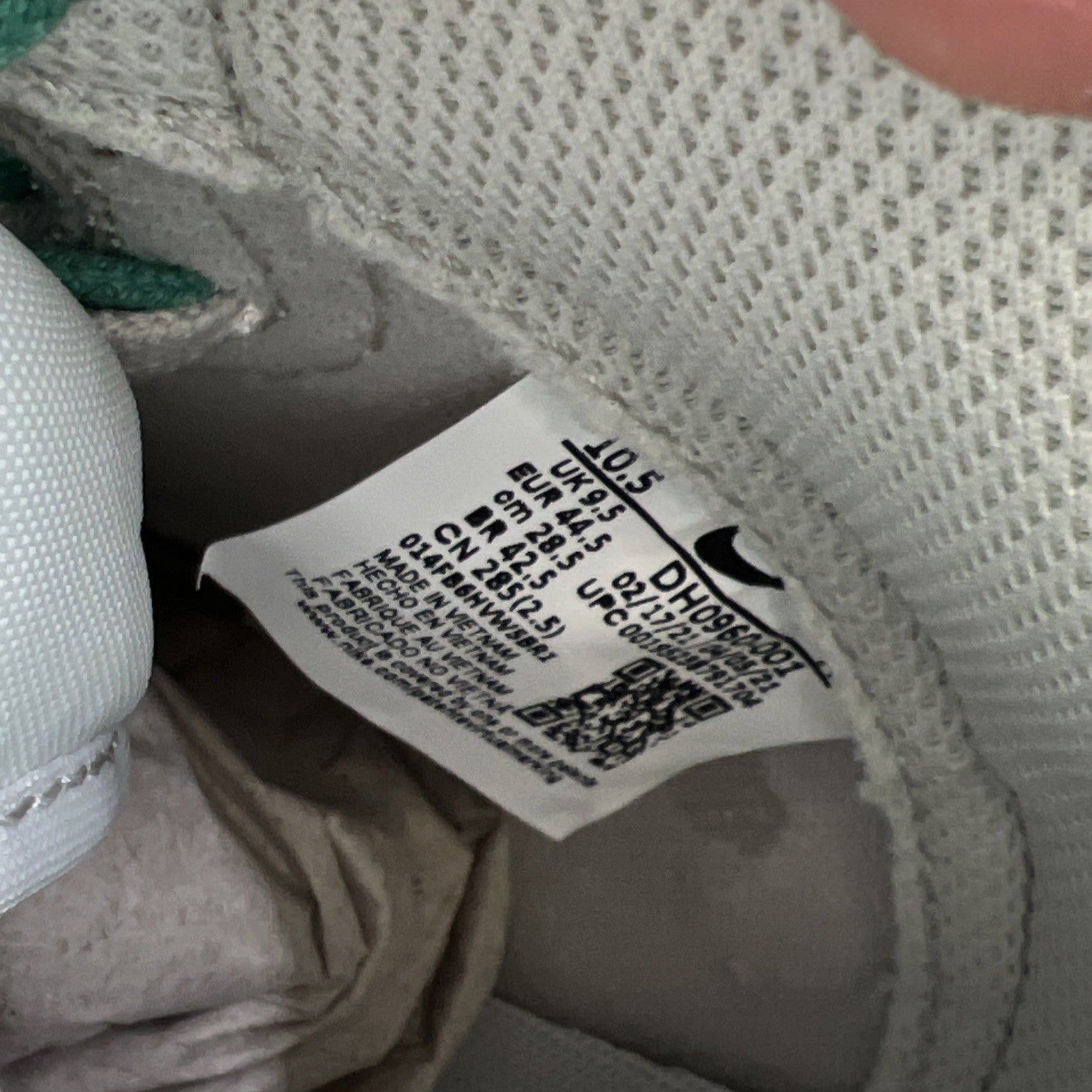 Size 10.5 - Nike Dunk SE High First Use Pack - Green Noise (DH0960-001)