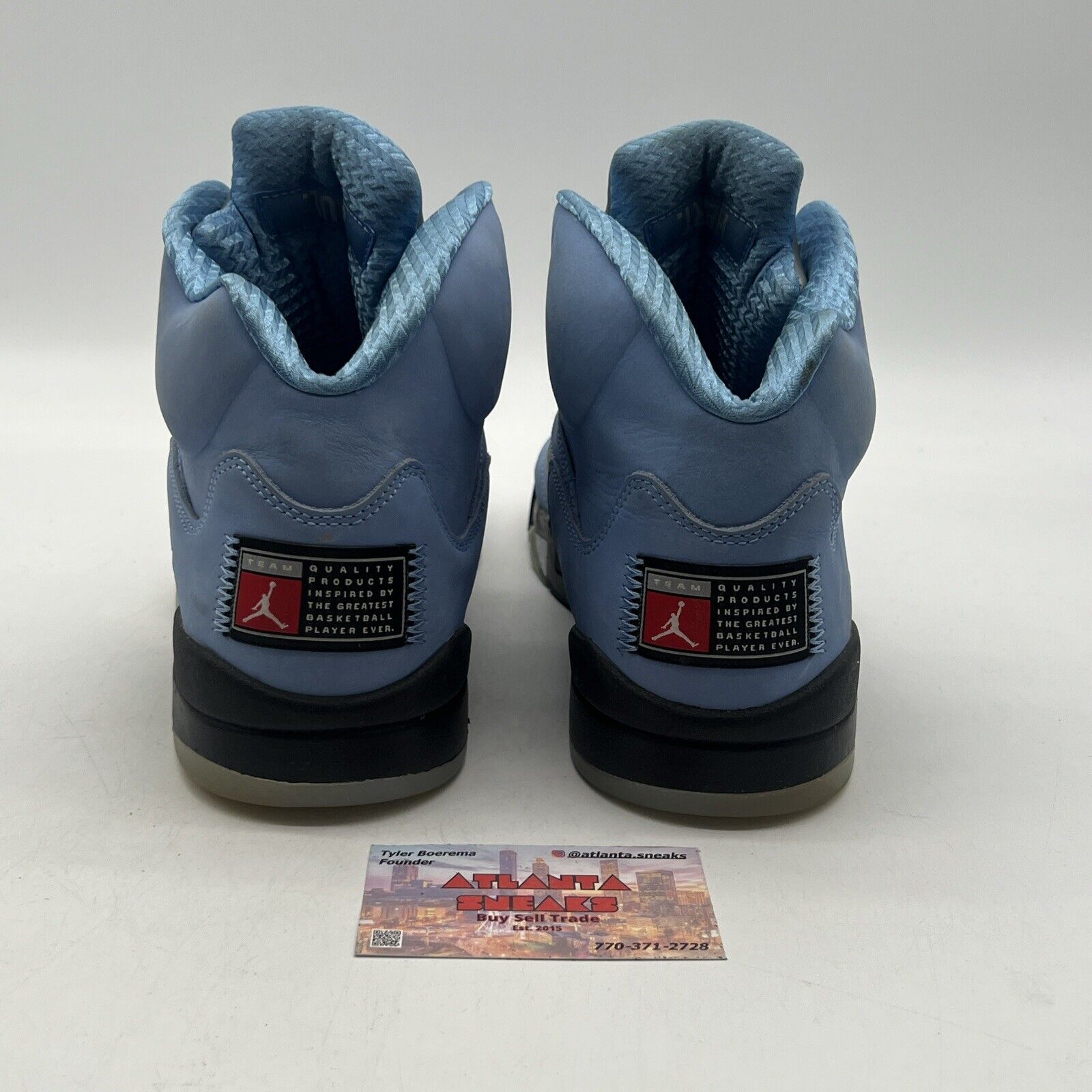 Size 11.5 - Jordan 5 Retro SE Mid UNC Black White Suede (DV1310-401)