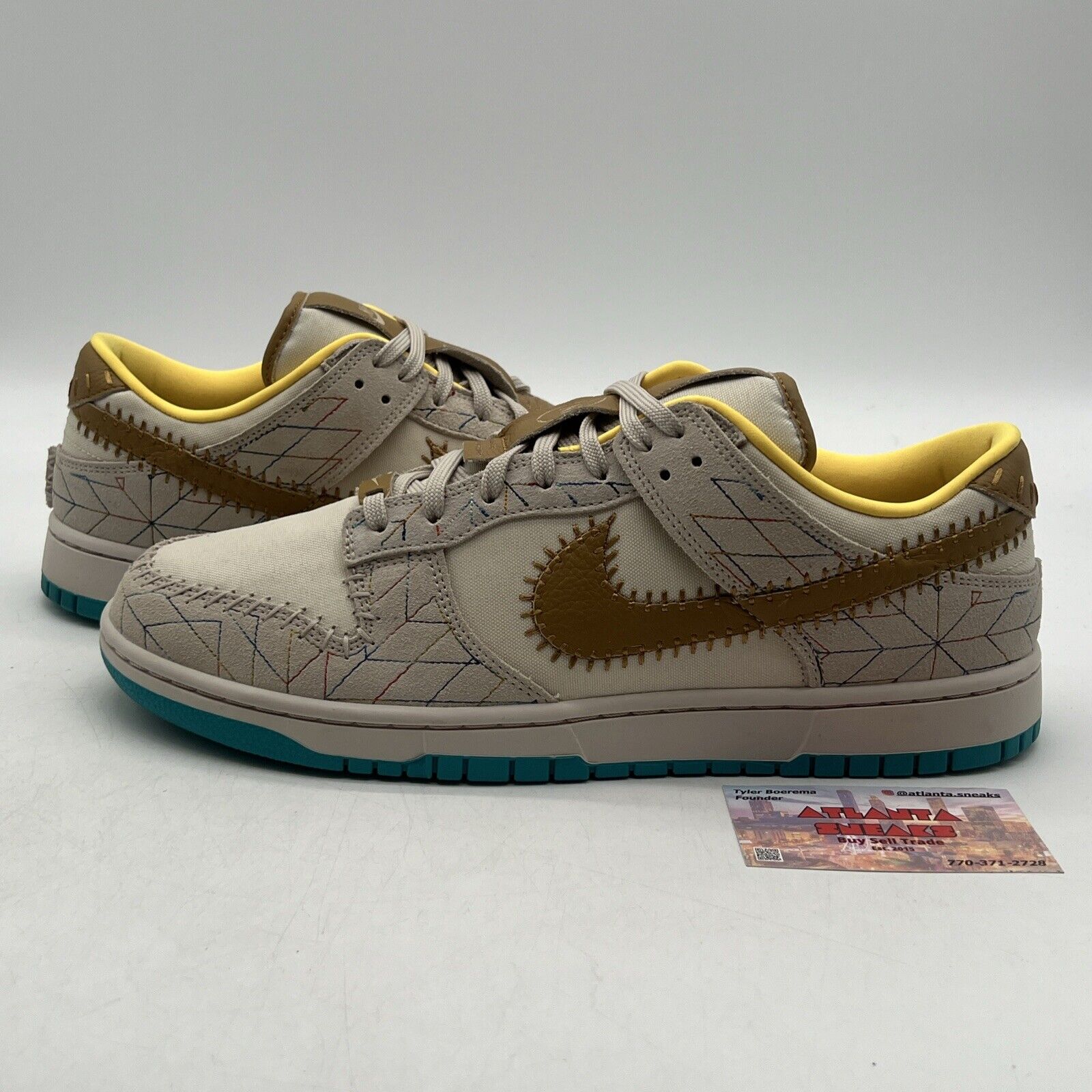 Size 12 - Nike Dunk Low N7 Kyrie Irving By You ID Men's  (DN2066-991)