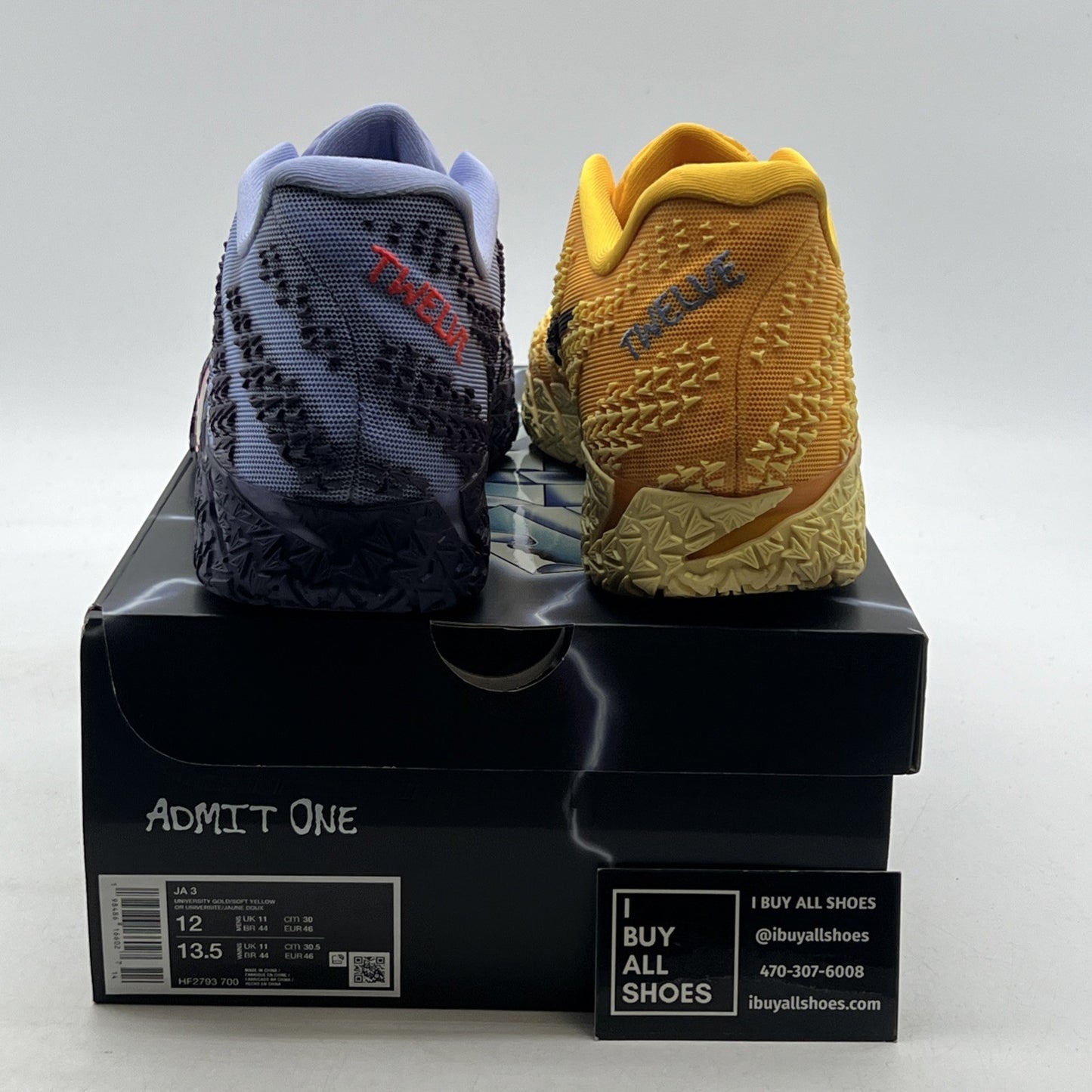 Size 12 - Nike Ja 3 Channel 12 - (HF2793-700)