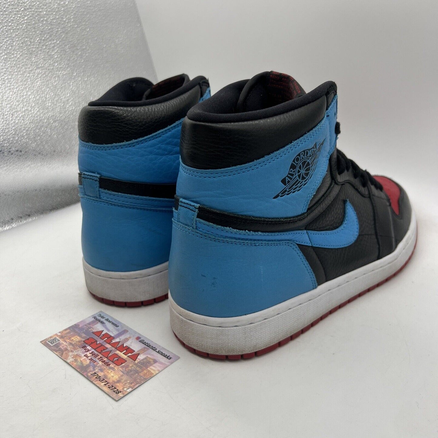 Size 14 - Jordan 1 High OG UNC To Chicago 2020 Red Black Blue Leather CD0461-046