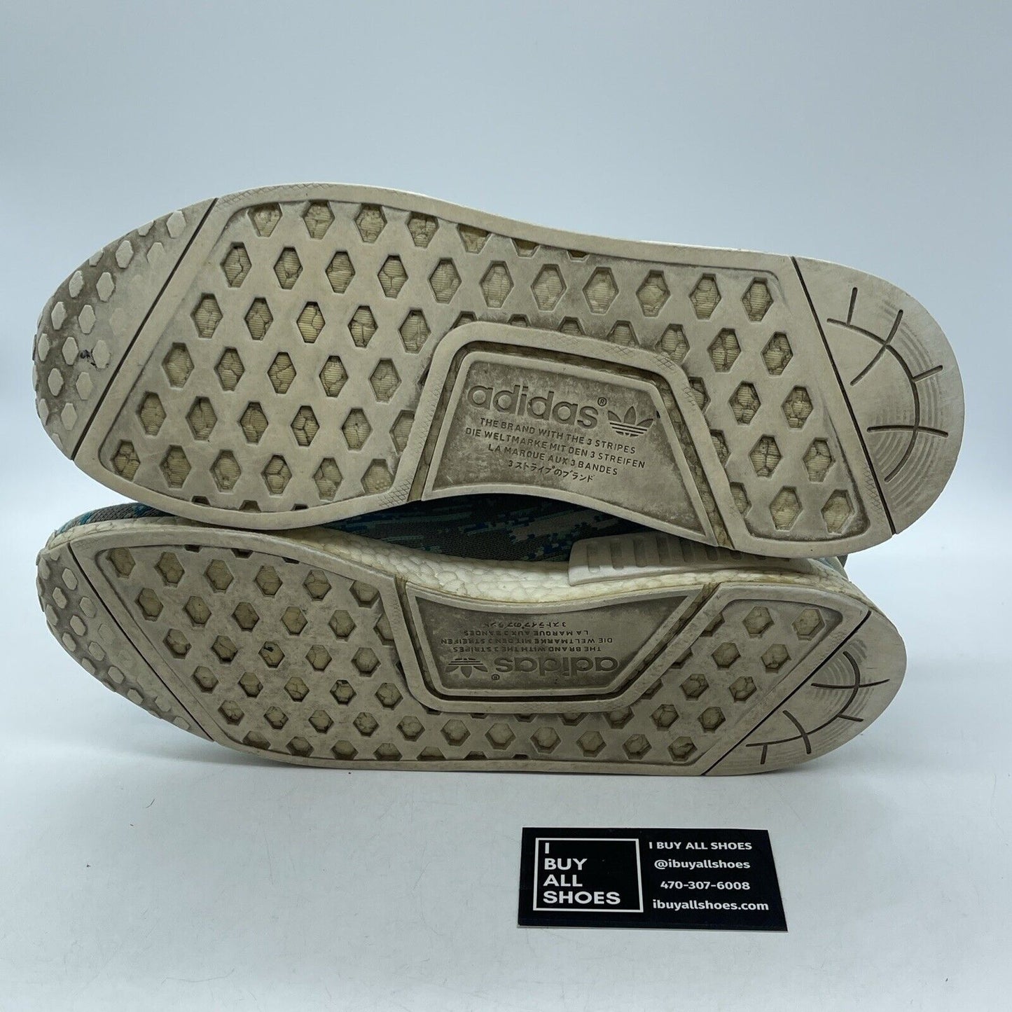 Size 11.5 - adidas Sneakersnstuff x NMD_R1 Primeknit Datamosh Suede (BB6364)