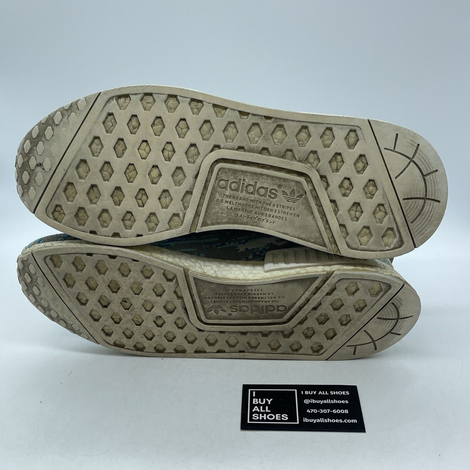 Size 11.5 - adidas Sneakersnstuff x NMD_R1 Primeknit Datamosh Suede (BB6364)