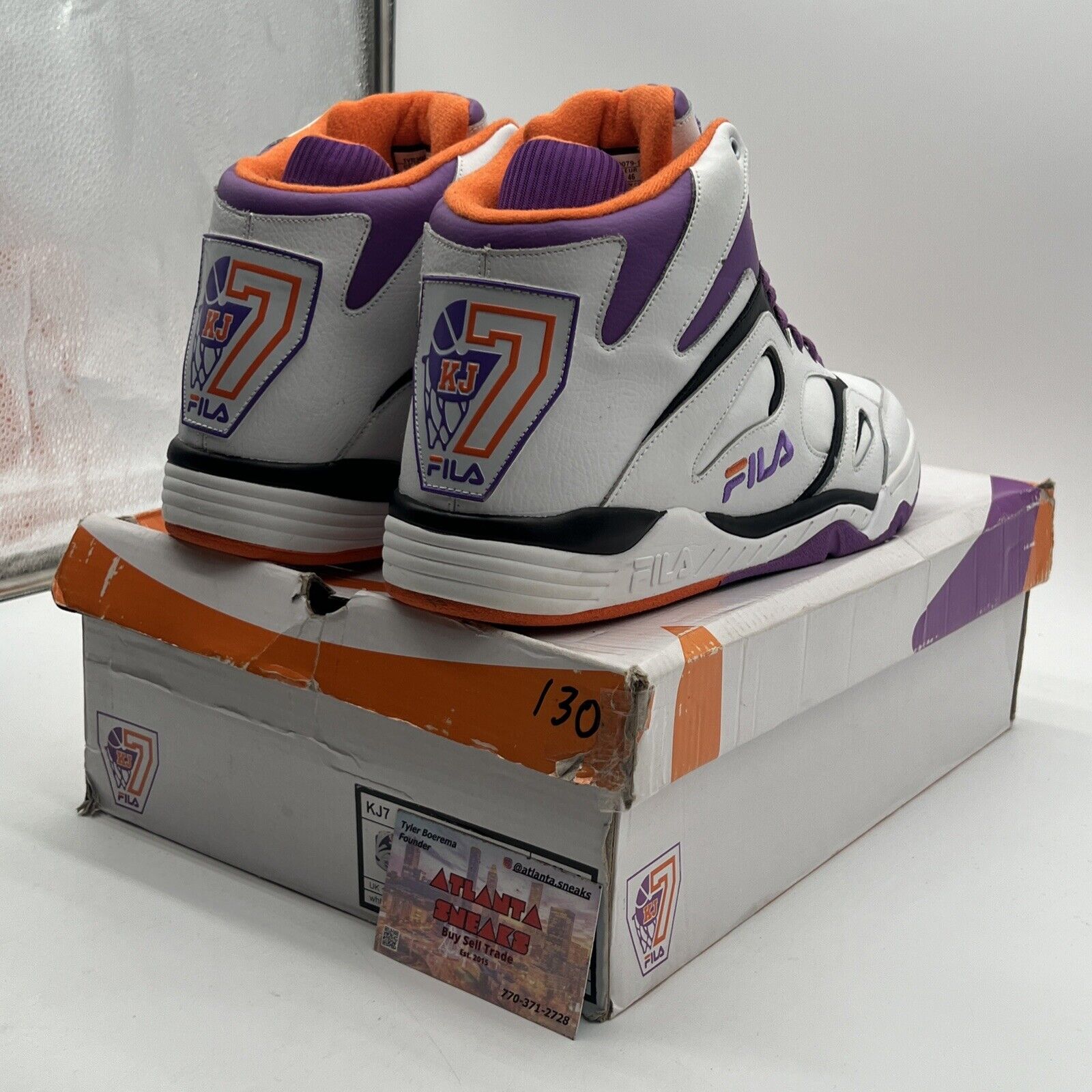 FILA KJ7 Kevin Johnson Mens Size 10.5 Phoenix Suns Mens (1VB90079-184)