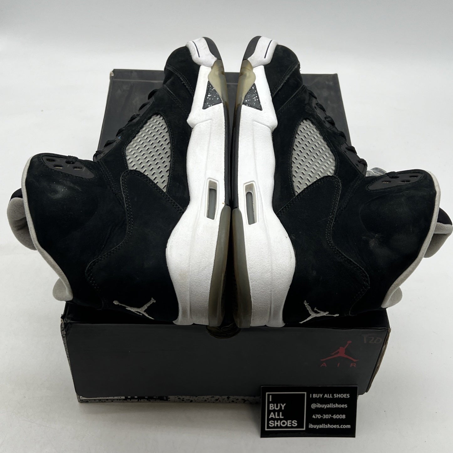 Size 11.5 - Air Jordan 5 Retro 2013 Oreo (136027-035)