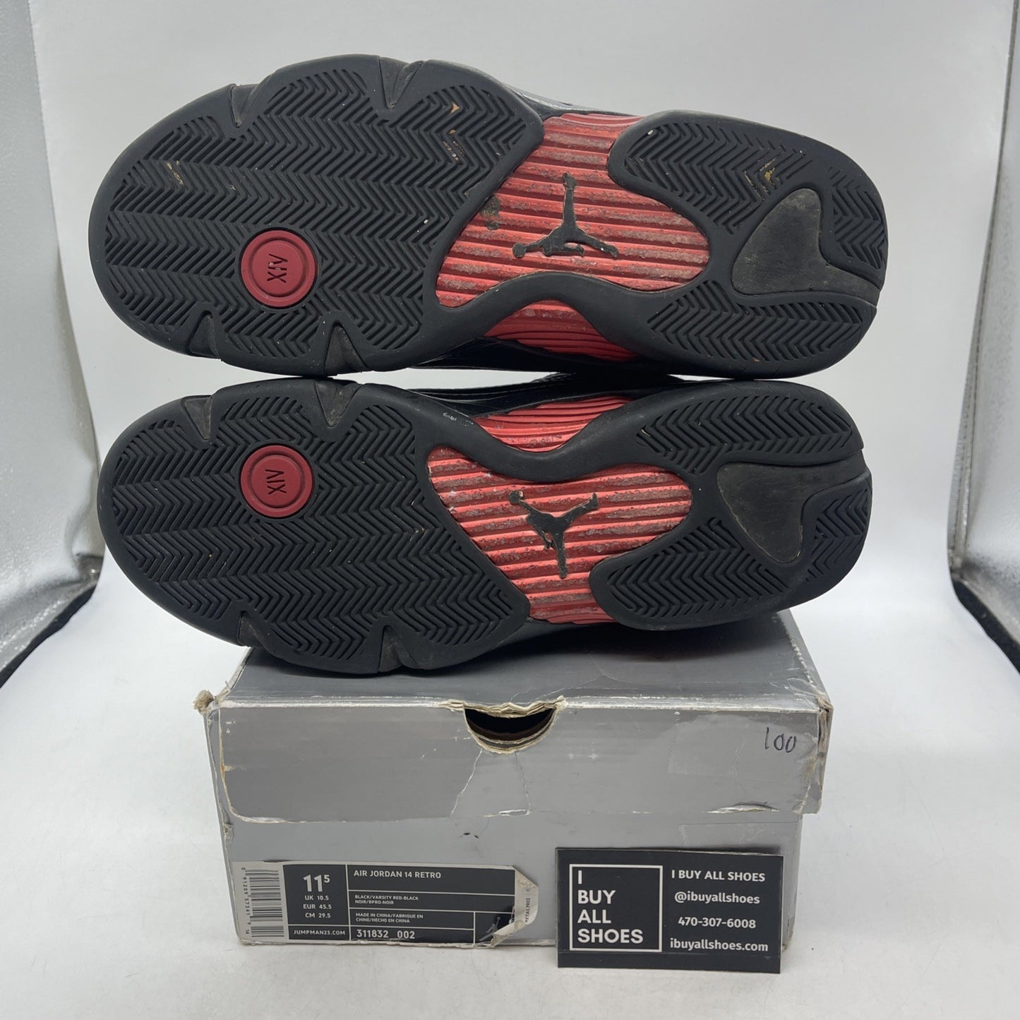 Size 11.5 - Air Jordan 14 Retro 2005 Last Shot (311832-002)