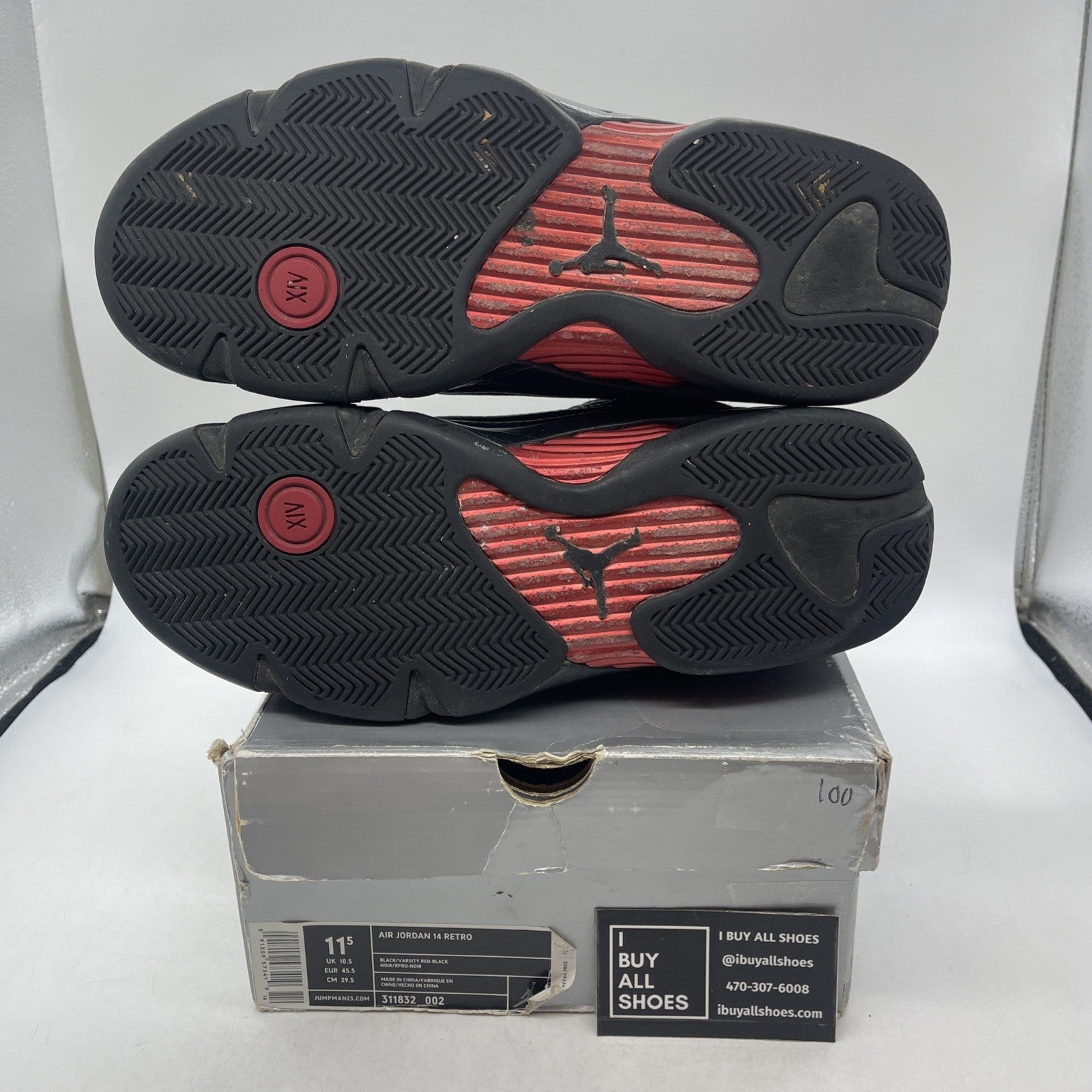 Size 11.5 - Air Jordan 14 Retro 2005 Last Shot (311832-002)