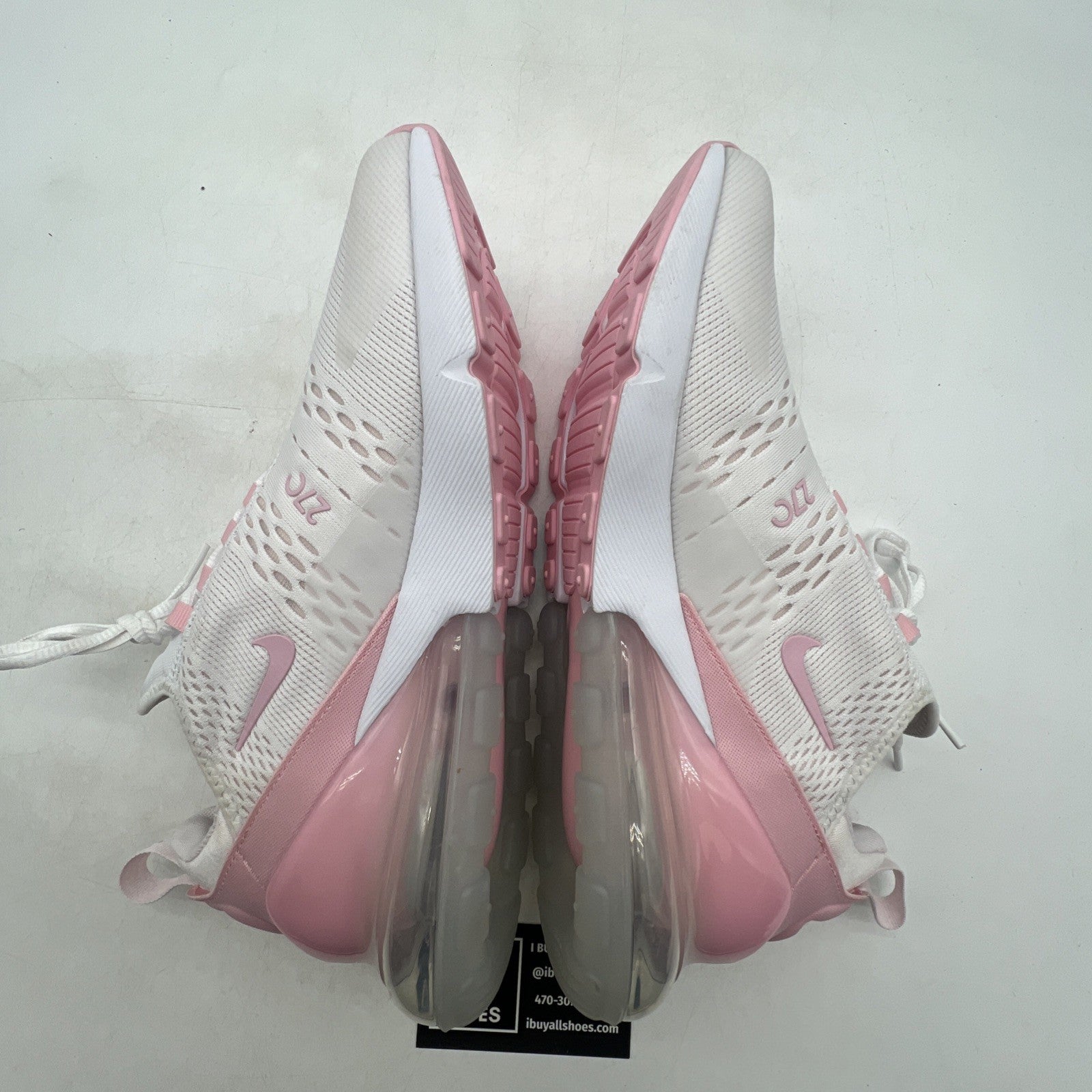 Size 12 - Nike Air Max 270 White Medium Soft Pink Pearl Pink (FJ4575-100)